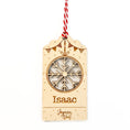 Charger l'image dans la visionneuse de la galerie, Etiquettes cadeaux en bois ❄️ FLOCON ❄️