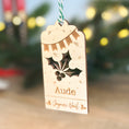 Charger l'image dans la visionneuse de la galerie, Etiquettes cadeaux en bois 🌿 HOUX 🌿