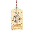 Charger l'image dans la visionneuse de la galerie, Etiquettes cadeaux en bois 🎄 Boules 🎄