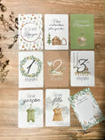 Charger l'image dans la visionneuse de la galerie, Cartes étapes Grossesse Nature / Bohème / Rétro Nursery